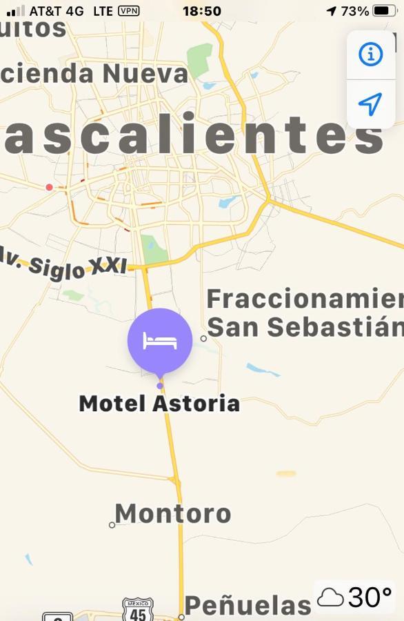 Motel Astoria Aguascalientes Ngoại thất bức ảnh